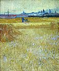 Vincent Van Gogh Wall Art - Les Moissonneurs 1888